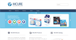 Desktop Screenshot of m-cure.net
